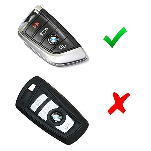BAIMICE compatible For bmw Key Fob Cover.Advanced soft TPU key case is  compatible with BMW 1 3 4 5 6 7Series X3 X4 X5 X6 M5 M6 3GT 5GT Accessories