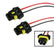 900-Series 9005 9006 Female Adapter Wiring Harness Sockets Wire For Headlights Fog Lights-iJDMTOY