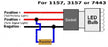 50W 6-Ohm Load Resistors For 1156 1157 3156 3157 7440 7443 LED Turn Signal Light Bulbs Hyper Rapid Flash Problem Fix-iJDMTOY
