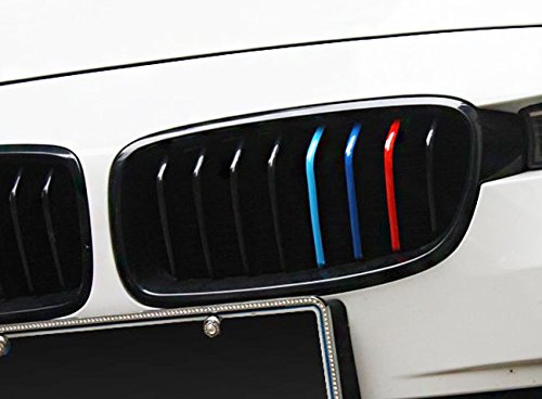 M-Colored Stripe Sticker For BMW Interior iJDMTOY.com