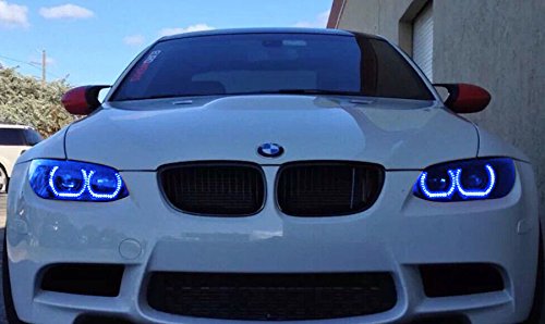 BMW 1 2 3 4 5 Headlight RGB LED Angel Eye Halo Ring Kit — iJDMTOY.com