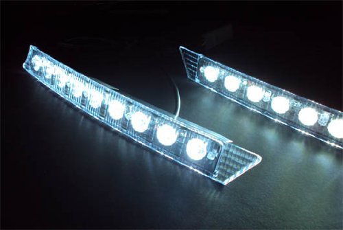 thumbnail interactive-video image 1 of 2pcs 6000K White LED Daytime Running Light Bulbs For Audi A4 A6 DRL W/ Resistors 1 of 13