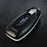 Glossy Black Remote Smart Key Fob Shell Holder Cover For Ford Fiesta Focus C-MAX