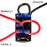 Spot Lights 5-Pin SPST ON/OFF Blue LED Indicator Rocker Switch Fit Fog DRL Lamps