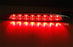 Smoked Lens Red 8-LED High Mount 3rd Brake Light For 02-06 First Gen MINI Cooper