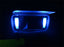 (2) Ultra Blue 3-SMD 6641 LED Bulbs For Car Vanity Mirror Lights Sun Visor Lamp
