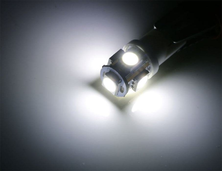 thumbnail image 2 of 2pcs 6000K White LED Daytime Running Light Bulbs For Audi A4 A6 DRL W/ Resistors 2 of 13