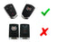 Exact Fit Glossy Black Smart Key Fob Shell For 15+ Cadillac ATS CTS XTS Escalade