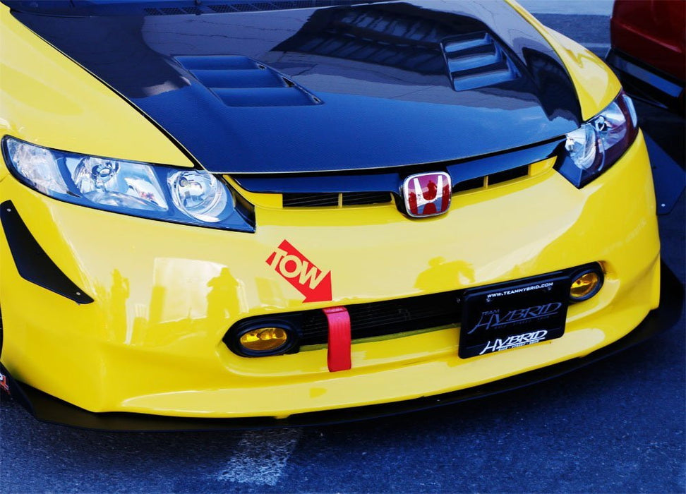 2 Red Tow Arrow Pointer Stickers Die Cut Vinyl Decals For Car Tow Hook ...