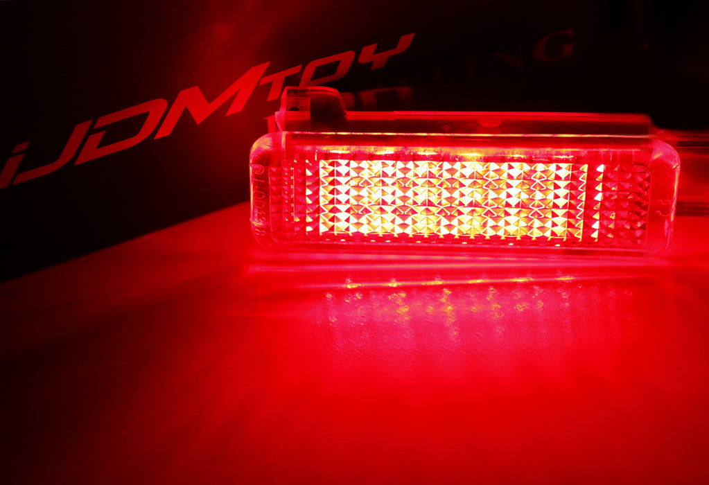 Sports Red BMW LED Step Courtesy Door Light Lamps For 1 3 5 7 Series X3 X5 X6 Z4