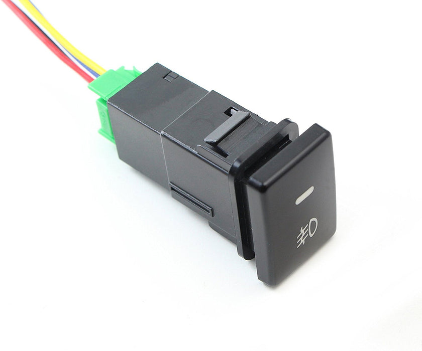 Factory Style 4-Pole 12V Push Button Switch W/LED Indicator Light For Mitsubishi - Foto 8