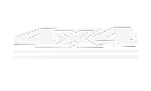 White Truck Bed Side Fender 4x4 Off-Road Vinyl Decal For Dodge Chevy GMC Ford...