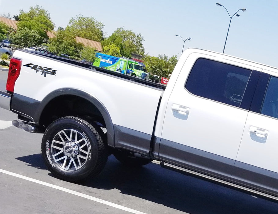 2pcs 12" Black 4x4 Letters w/ AR15 M4 M16 Rifle Decals For Truck SUV