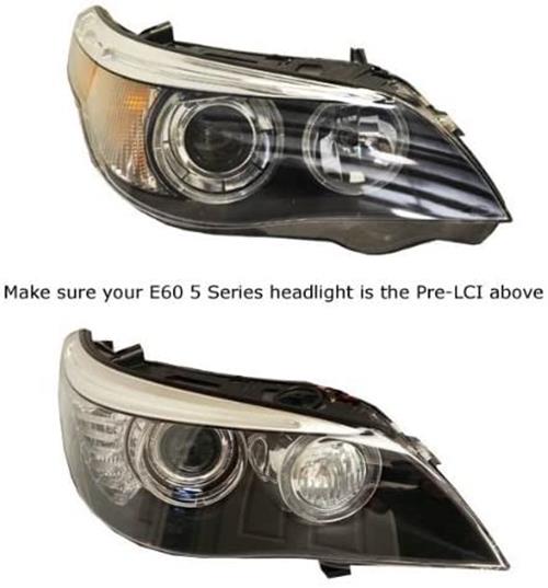 iJDMTOY 15W CREE High Power LED Angel Eye Bulbs Compatible with BMW 5 6 7  Series X3 X5 (E39 E60 E63 E65 E53), 7000K Xenon White Headlight Ring Marker  Lights : 