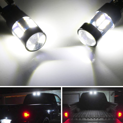 White 921 912 920 168 T10 19SMD LED Replacement Bulbs For Truck 3rd Brake Lights