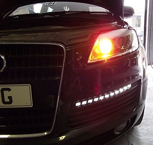 Udgravning nationalisme En eller anden måde 07-09 Audi Q7 OEM Fit Switchback LED Daytime Running Light Kit — iJDMTOY.com
