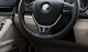 (1) Gloss Black Real Carbon Fiber Steering Wheel Lower Trim For 2011-2016 BMW F10 5 Series, 2009-2017 F07 5GT w/ Silver Trim Steering Wheel-iJDMTOY
