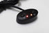Oval Shape 12V Push Button Dual Switch With Red LED Indicator Lights For Fog Lights, DRL, LED Light Bar etc.-iJDMTOY