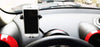 Behind Tachometer Mount Smart Phone GPS Mounting Kit For MINI Cooper F54 F55 F56 F60 w/ Black Union Jack Design Holder-iJDMTOY
