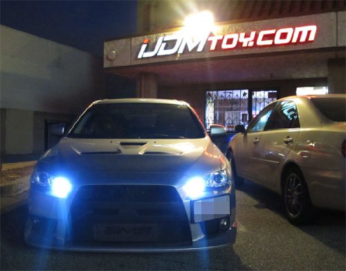 Xenon White/Amber Yellow No Hyper Flash 1156 3156 or 7440 Switchback LED Bulbs For Front Turn Signal Lights or DRL-iJDMTOY