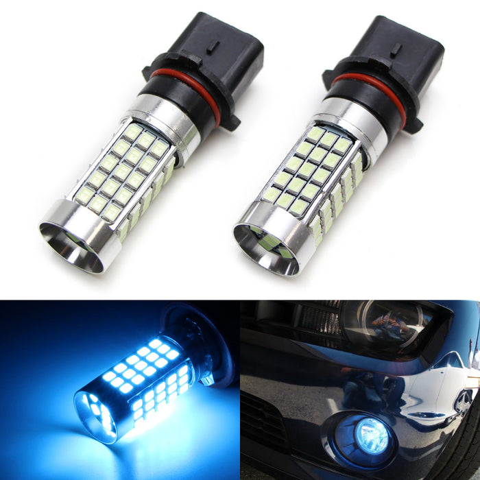 P13w Led 69-SMD P13W Ice Blue LED Replacement Bulbs For Fog Lights, Daytime Run ...