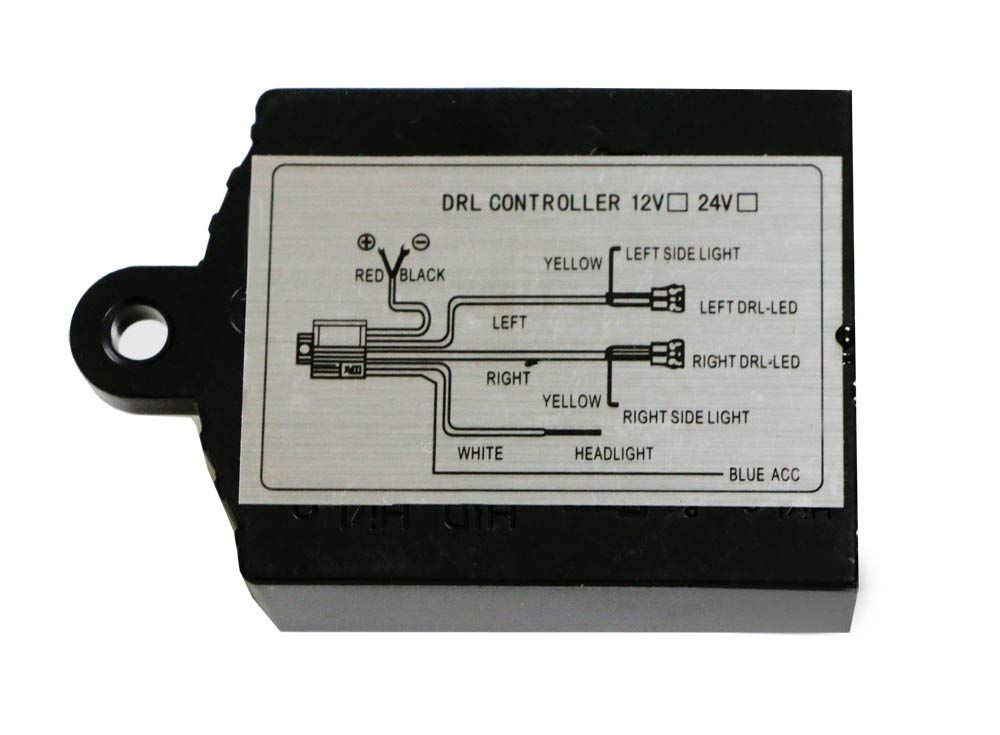 Universal LED DRL Light Automatic ON/OFF Module Box Relay — iJDMTOY.com