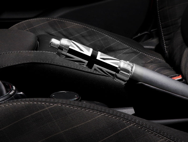Black/Grey UK Union Jack Handbrake Handle Grip For Gen3 MINI Cooper F5 ...