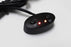 (1) Oval Shape 12V Push Button Dual Switch with Red LED Indicator Lights