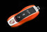 Orange Remote Smart Key Shell Holder Cover For Porsche Cayenne Panamera Macan