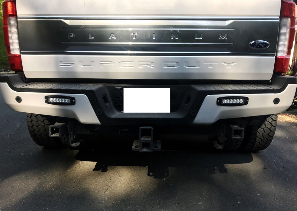 6" 18W Flush Mount Spot LED Light Bars For Truck SUV ATV Driving/Backup Lights