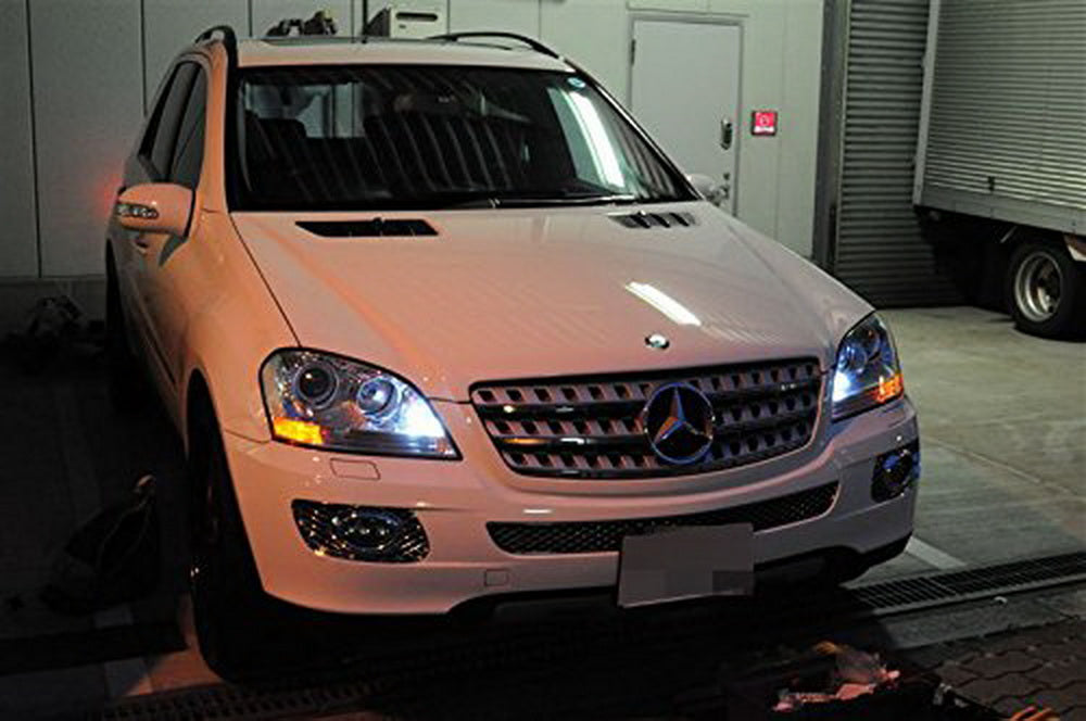 (2) HID White 10-SMD Error Free LED Bulbs For European Car Parking Eyelid Lights