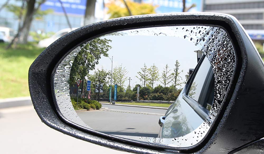 4X Car Rearview Mirror Film HD Anti-fog Nano Coating Rainproof Protective  135mm