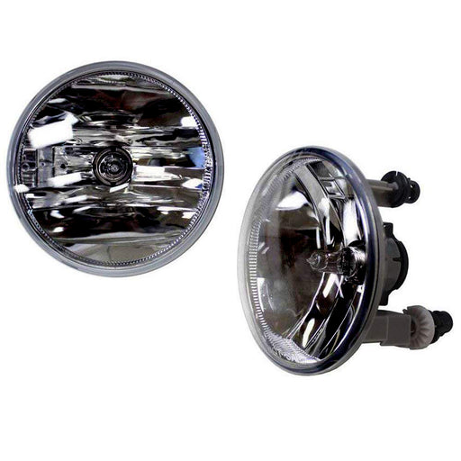 Complete Smoked Lens Foglight Lamps w/ 5202 Halogen Bulbs For Chevrolet GMC Ford
