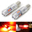 Strobe/Flashing Red LED Bulbs For BMW 12-15 3 Series 14-17 4 Series Brake Lights