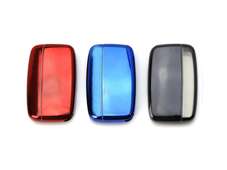 Black, Blue, Red or Rose Gold TPU Key Fob Protective Cover Case For 2010-2016 Land Rover 5-Button Key Fit Range Rover Sport, Range Rover, LR4, Evoque, etc