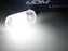 Super Bright 2W High Power Xenon White Full LED Glove Box Light Assembly For Volkswagen MK4 Golf Jetta Bora Beetle Touareg, Powered by 18-SMD LED Diodes-iJDMTOY