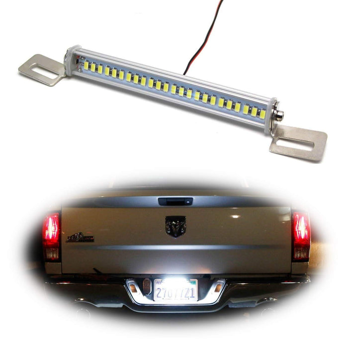 Angle Tilt'able 24-SMD Bolt-On LED Lamps For License Plate Lights or Backup Reverse Lights, Xenon White-iJDMTOY