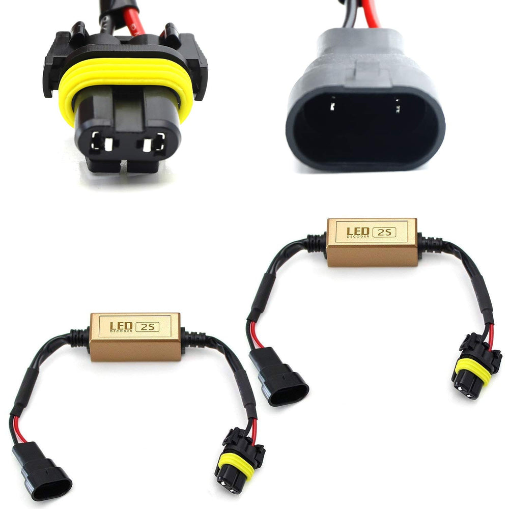 9012 9006 9005 LED Decoder Canceler CANBUS Plug-N-Play Kits