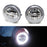Xenon White LED Daytime Running Light Fog Lamps For Toyota Tundra Tacoma Sequoia or Solara, (4) CREE XB-D LED Lights as Fog Lights & (1) 10W Halo Ring as DRL-iJDMTOY