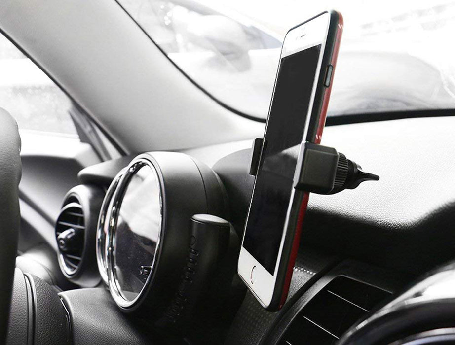 Behind Tachometer Bolt-On Mount Cell Phone GPS Holder For MINI Cooper R55 R56