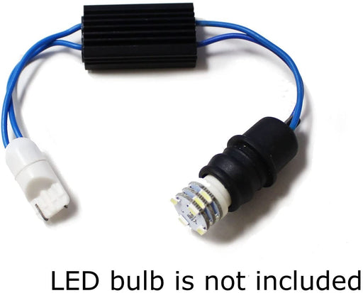 2825 W5W Canbus Error Free Wiring Adapters For LED Parking, License Plate Lights