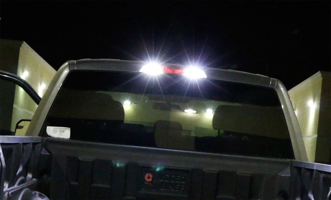 LED License Plate, Backup & High Mount Lights Combo Kit For 16-23 Toyota Tacoma