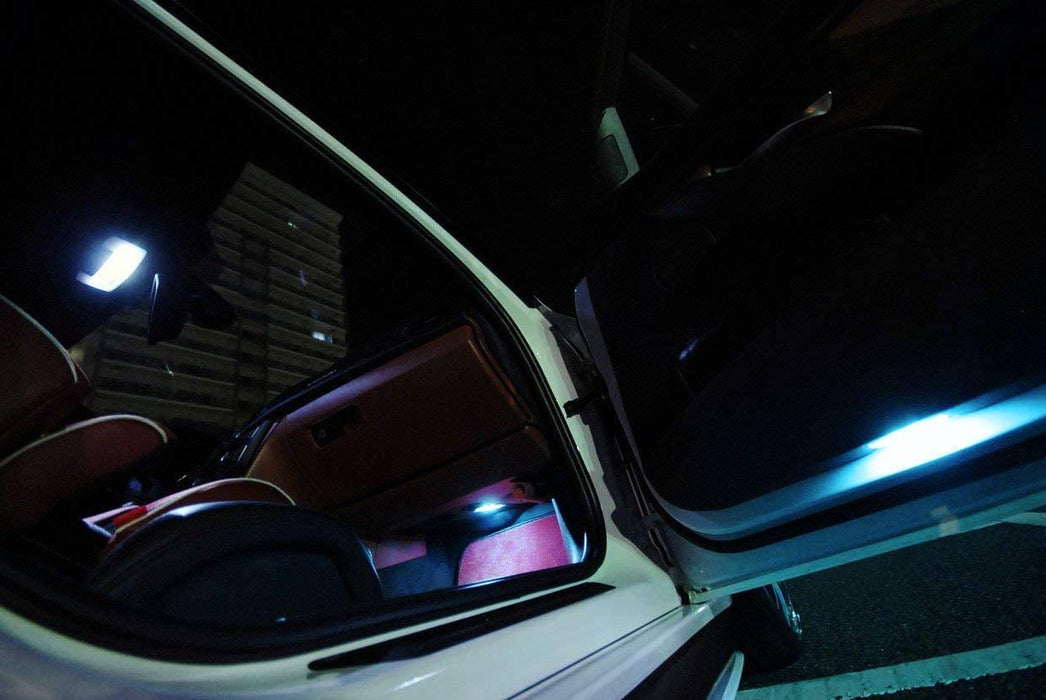 Aqua 18-SMD Full LED Side Door/Footwell/Trunk Courtesy Light Kit For Land Rover