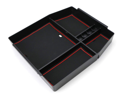 Center Console Organizer Compartment Box w/Inside Mats For 2015-20 Ford F-150