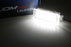 (2) Clear Lens White LED Side Door Courtesy Lights For Mercedes CLA CLS Class, Great as OEM Replacement (Powered by 18 Pieces of 3W SMD LED Lights)-iJDMTOY