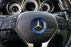 Blue Wheel Center Decoration Cover Trim For Mercedes B C E CLA GLA GLK Class