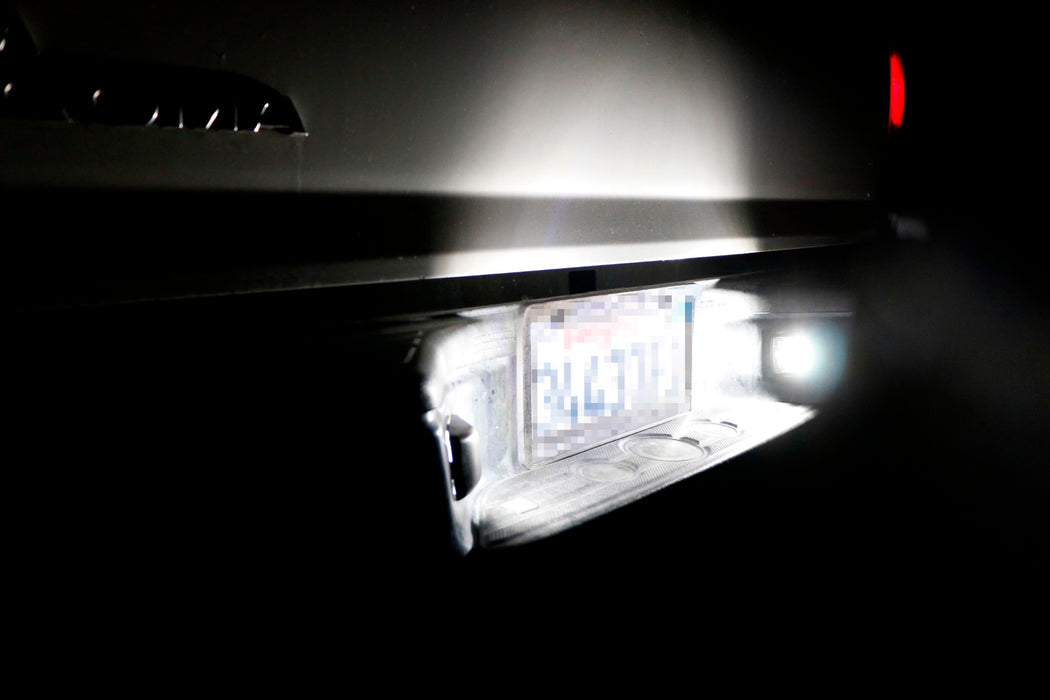 OE-Fit 3W Full White LED License Plate Light Kit For 05-15 Toyota Tacoma, Tundra