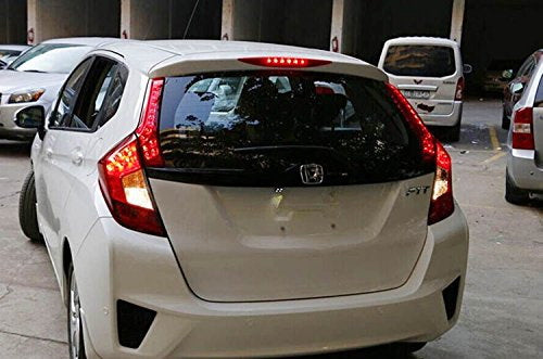 For 2015-up Honda FIT Red Lens 14-LED Lights Rear Side Pillar Tail Brake Lamps