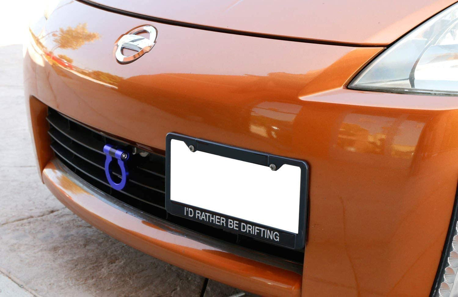 AutoTecknic Aluminum Track Ready Tow Hook - Nissan 350Z (2003-2004) main image 1