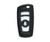 M-Colored Carbon Fiber Pattern Leather Key Holder For BMW 1 2 3 4 5 6 7 Series